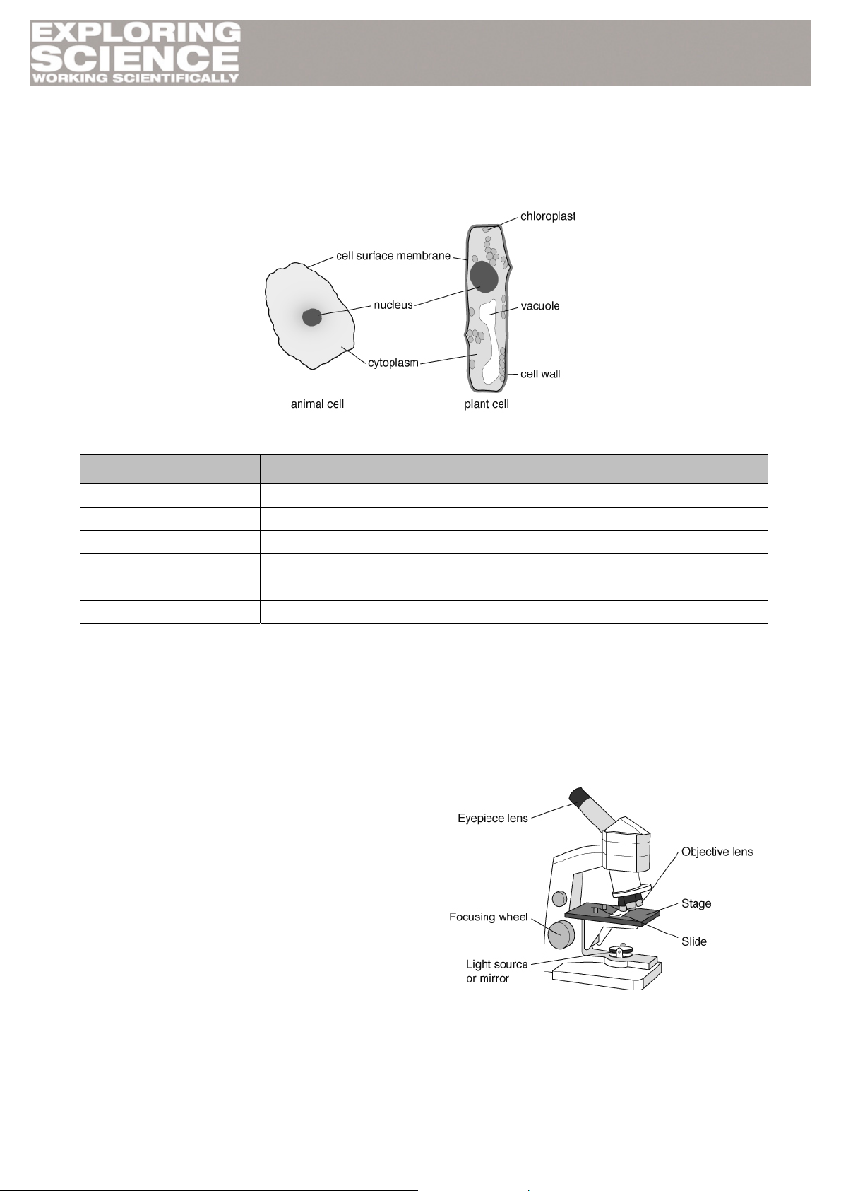 7A Summary Sheets: Cells, Tissues, Organs & Organ Systems - Studocu