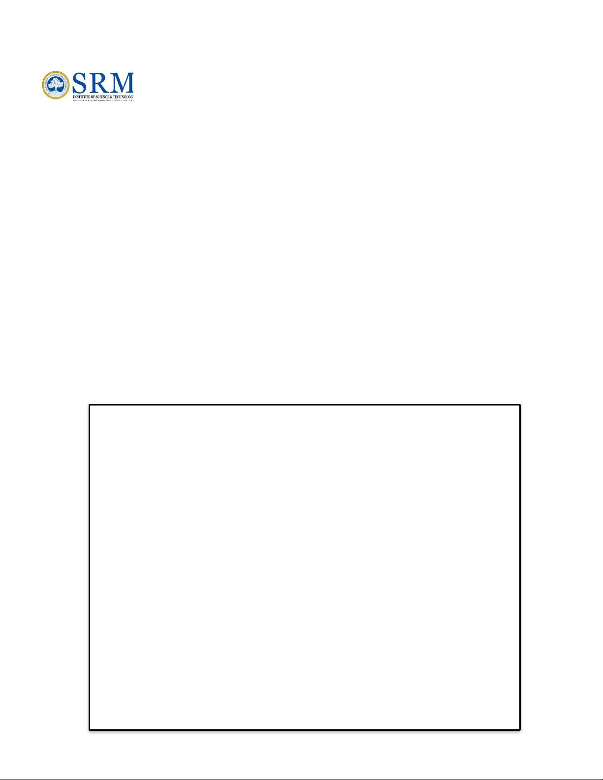 21CSC304J Compiler Design: Worksheet on Basic Blocks & Flow Graphs ...
