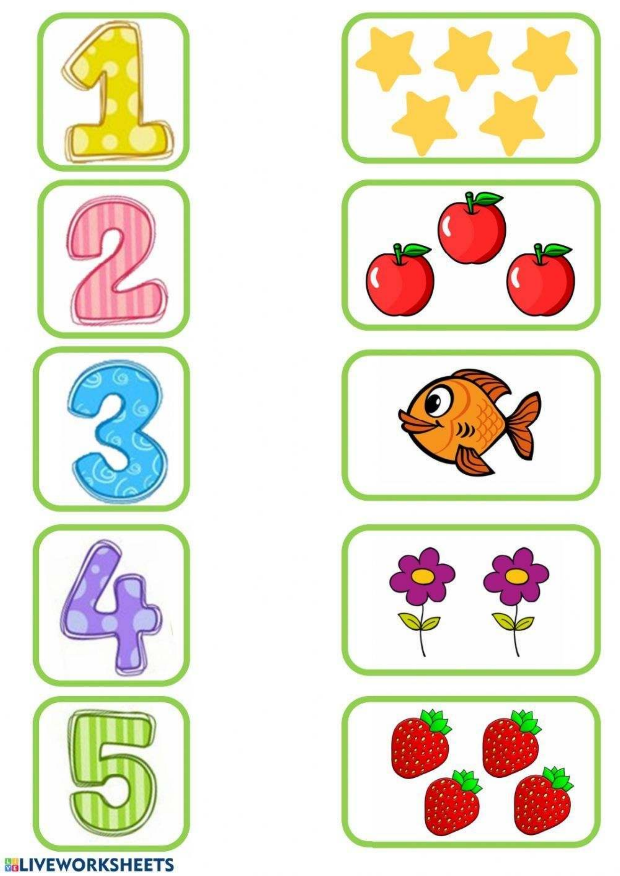 Ghep 2 - none - Grade 2 - LIVEWORKSHEETS 5 4 1 H Menghubungkan gambar ...