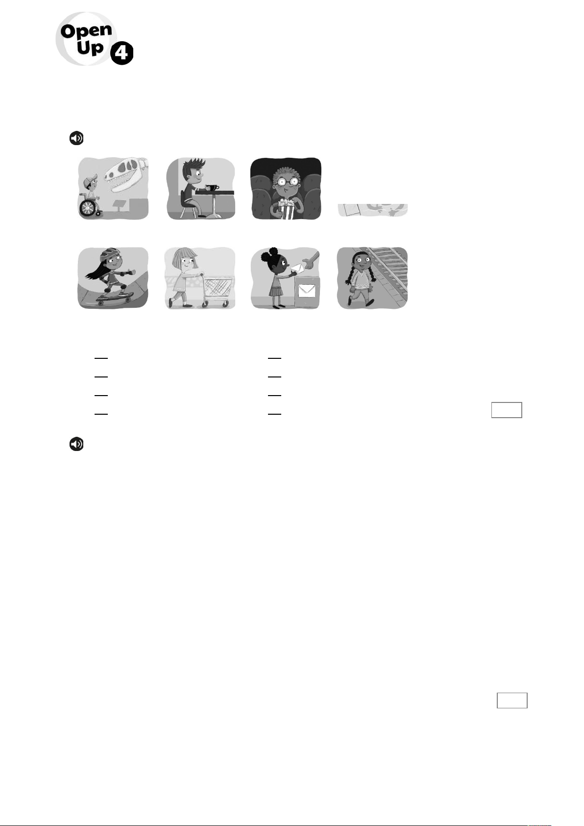 Challenge Activity Open Up 4 Unit 1 Challenge Test: Listening & Speaking Activities - Studocu
