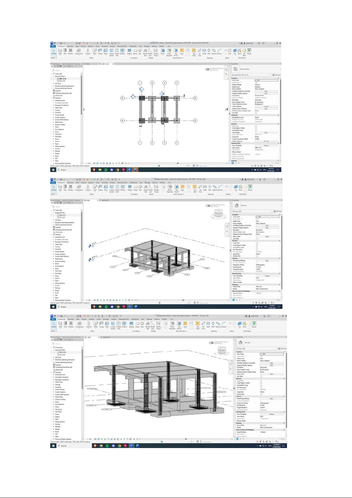 Structura Model Autodesk Revit 2026.4 NRC 9957 Structural Plan Overview - Studocu
