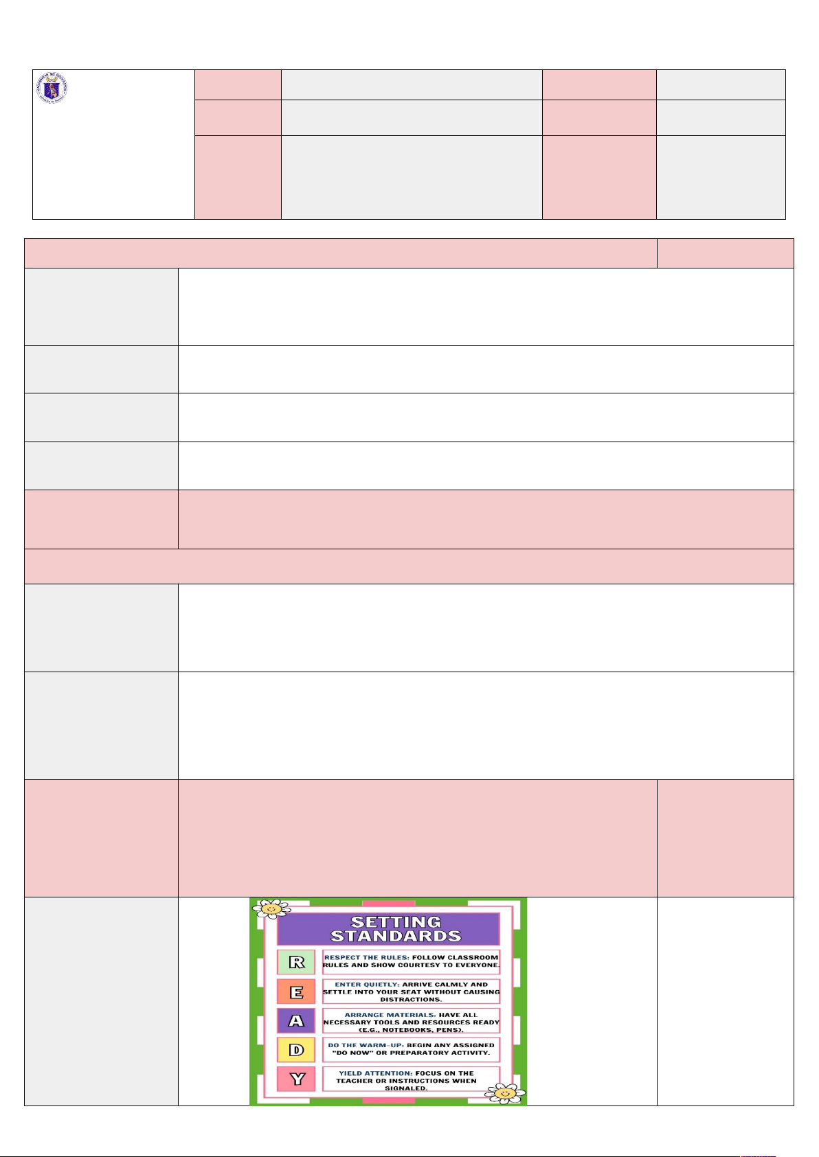 Q4 MATH 4 WEEK 6 DETAILED LESSON PLAN ON DECIMALS & FRACTIONS - Studocu