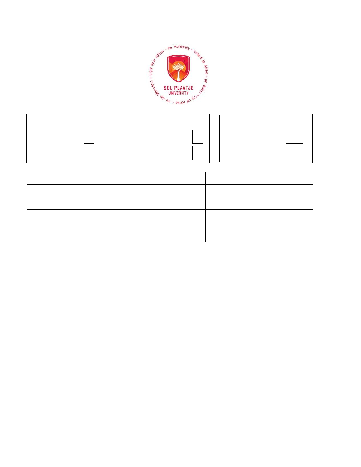 NBCA511 SEM TEST 2 2024 - Basic Computer Organisation Exam Guide - Studocu
